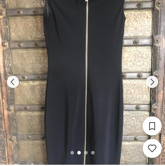 TED BAKER LONDON BLACK OFF SHOULDERS DRESS - Picture 3 of 7